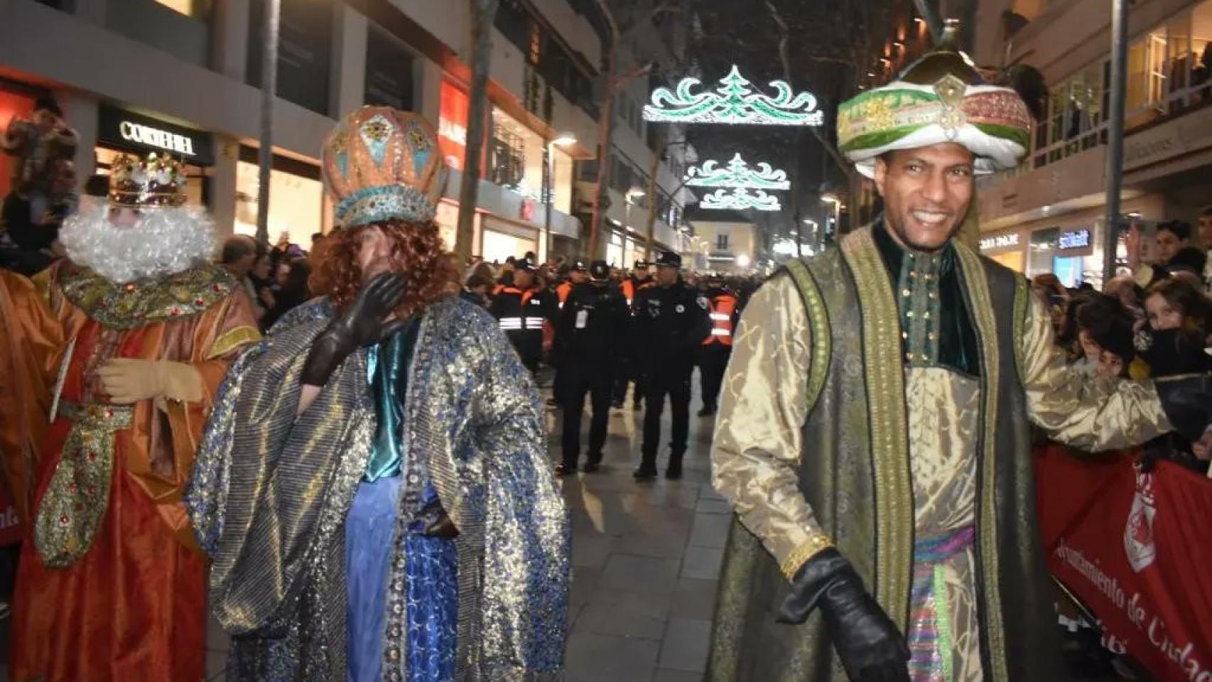 Reyes Magos en la cabalgata de Ciudad Real. Foto; Ayto. de Ciudad Real