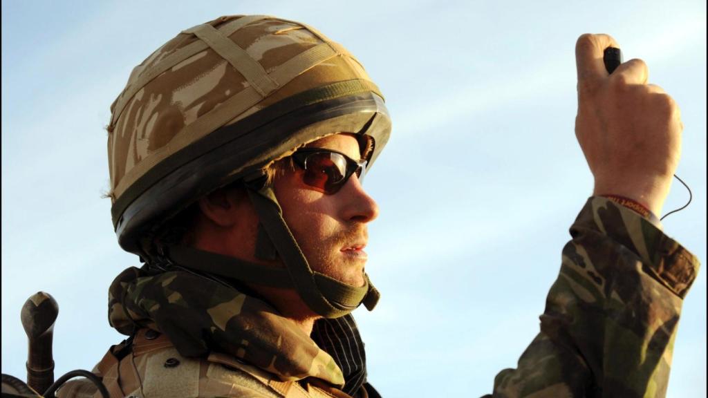 Príncipe Harry durante la guerra