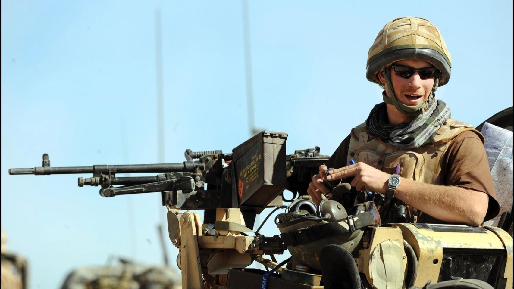 Príncipe Harry en la guerra