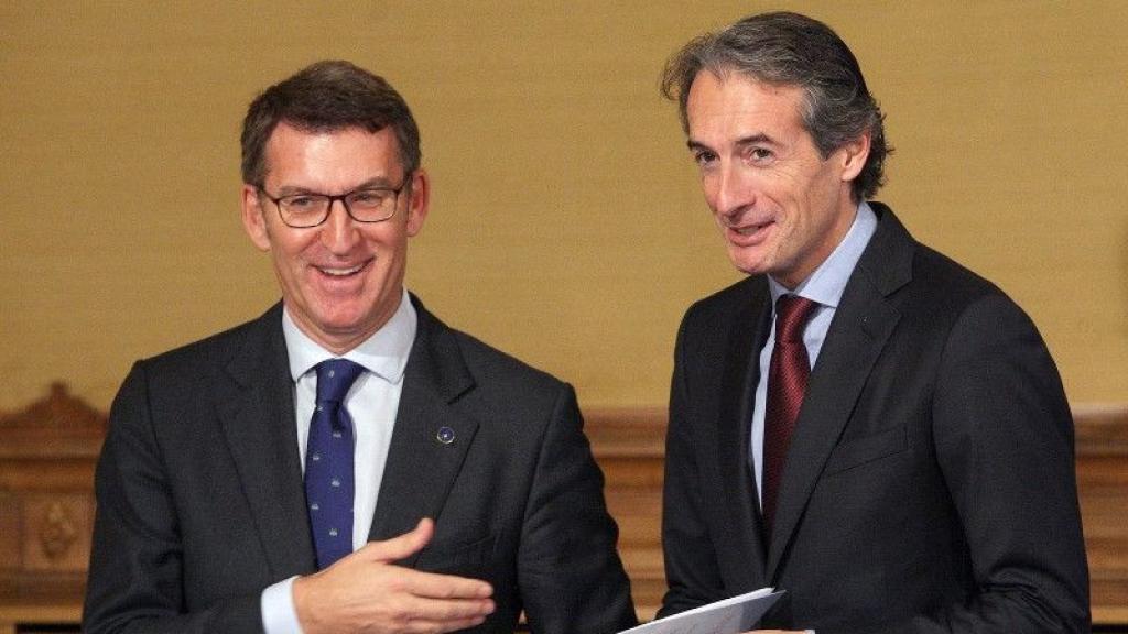 Alberto Núñez Feijóo e Íñigo de la Serna, en una imagen de archivo.