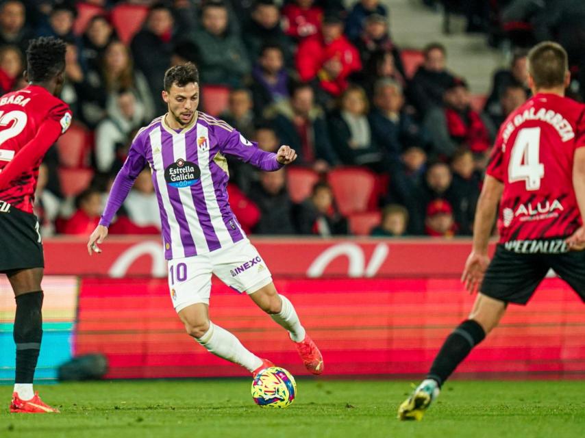 Una imagen del partido de este sábado.