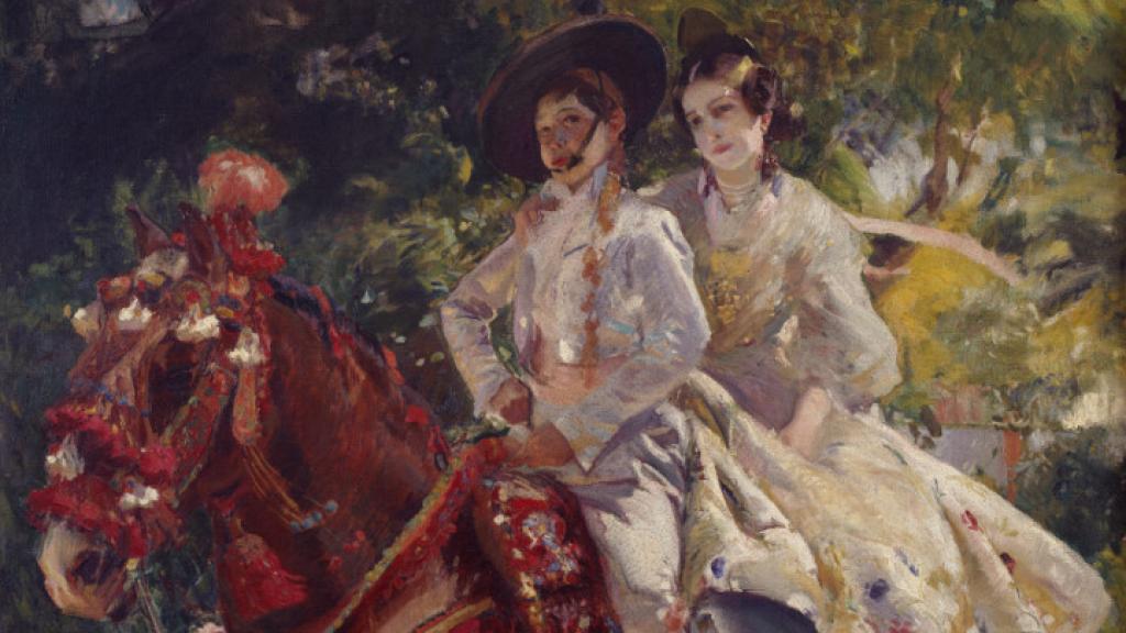 Sorolla: 'Grupa valenciana', 1906 (detalle). Museo de Bellas Artes de Valencia