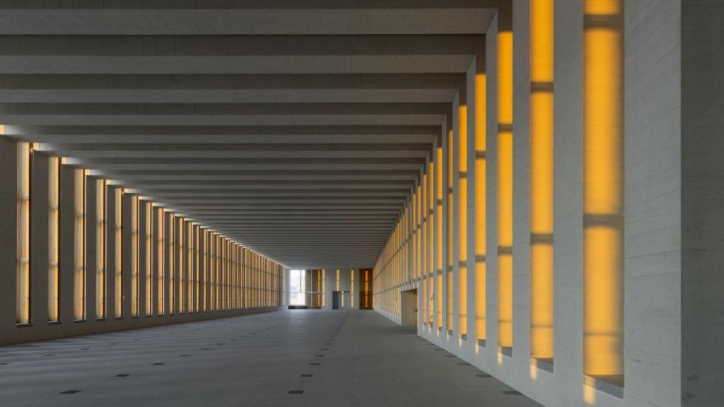 Una de las estancias interiores de las Galerías de las Colecciones Reales