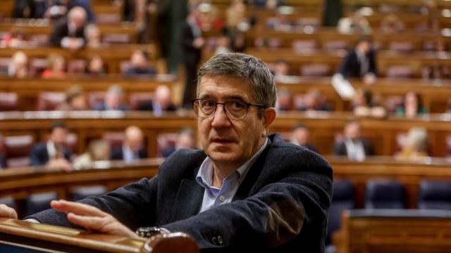 El portavoz socialista en el Congreso, Patxi López.