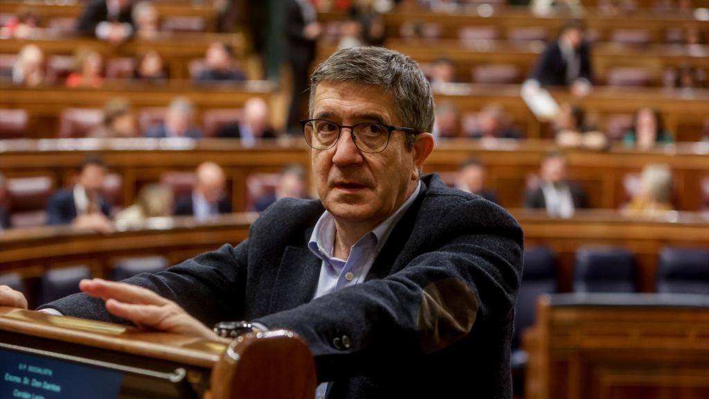 El portavoz socialista en el Congreso, Patxi López.