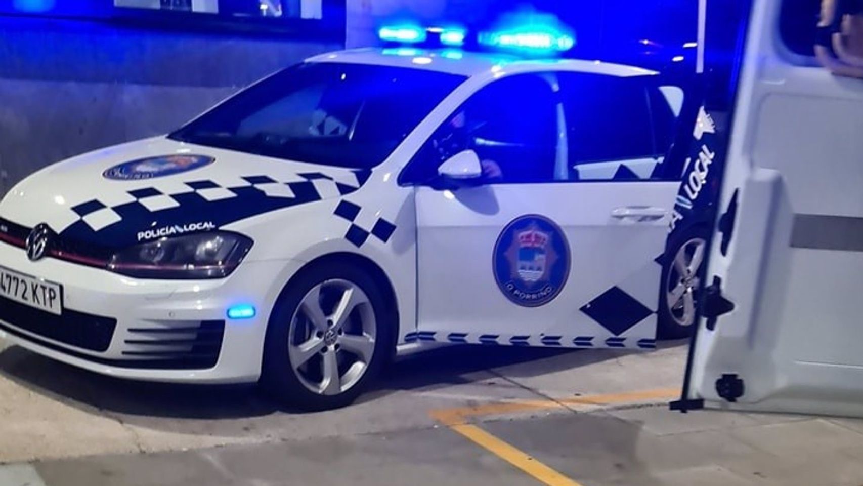 Policía Local de O Porriño (Pontevedra).