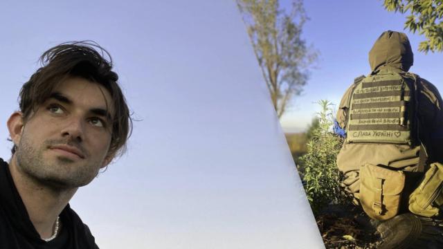 Conor Kennedy en la guerra en Ucrania