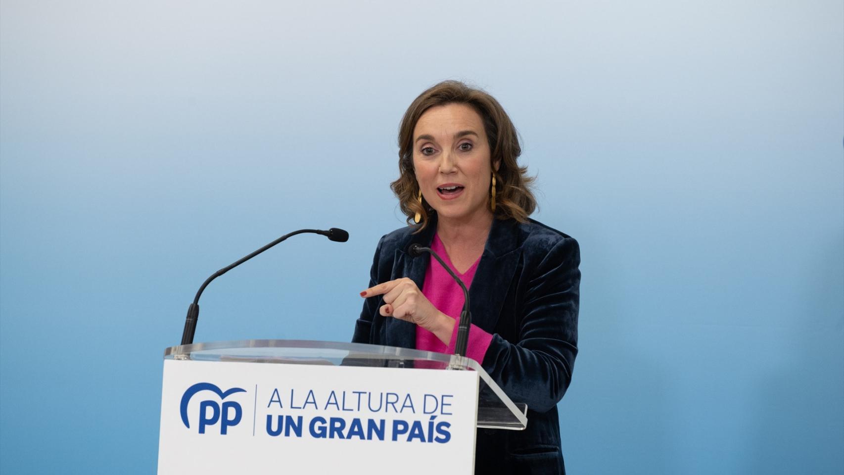 Cuca Gamarra, secretaria general del PP