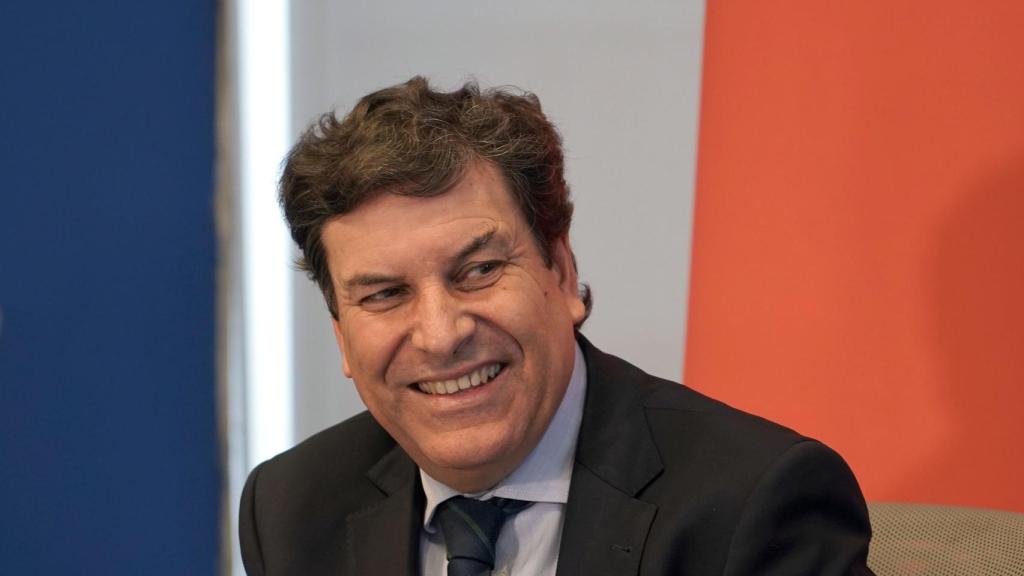 El consejero de Economía y Hacienda, Carlos Fernández Carriedo