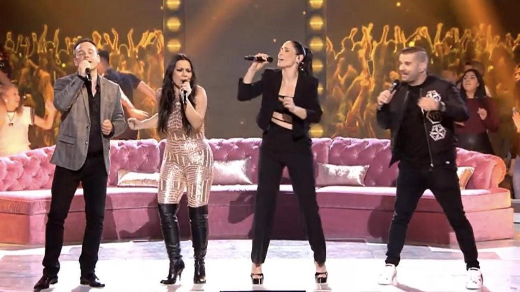 Ainhoa Cantalapiedra en 'Mediafest Night Fever'.