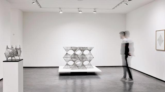 Vista de la exposición de Ángel Duarte en el Museo Helga de Alvear