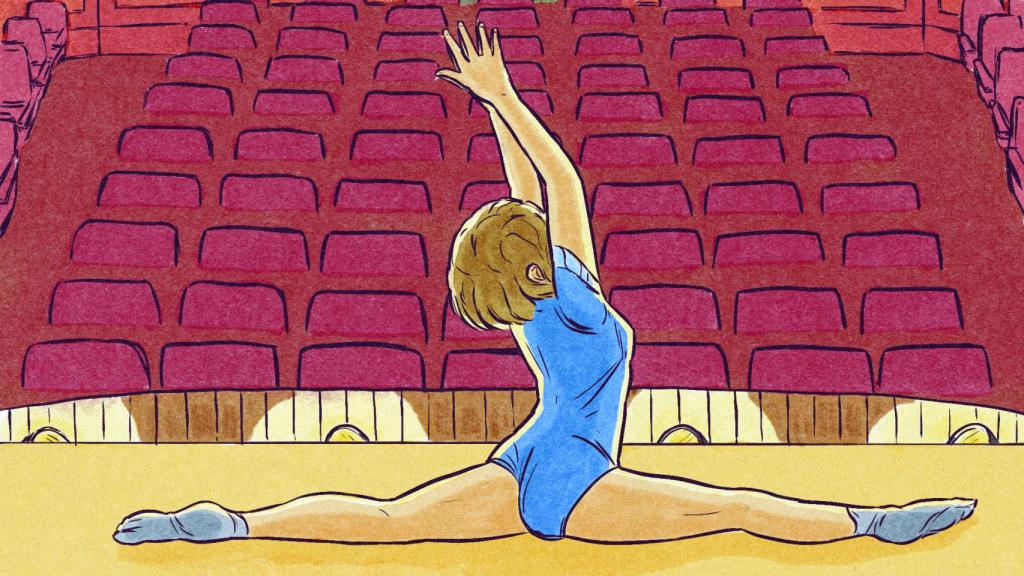 Una bailarina protagoniza 'Un hombre entre el público'