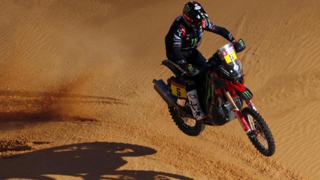 Joan Barreda, durante el Rally Dakar 2023