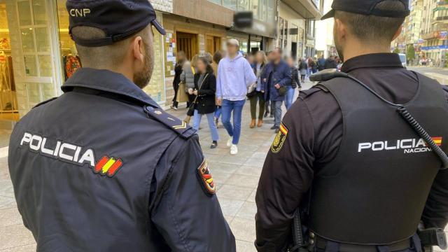 Imagen de archivo de agentes de la Policía Nacional.