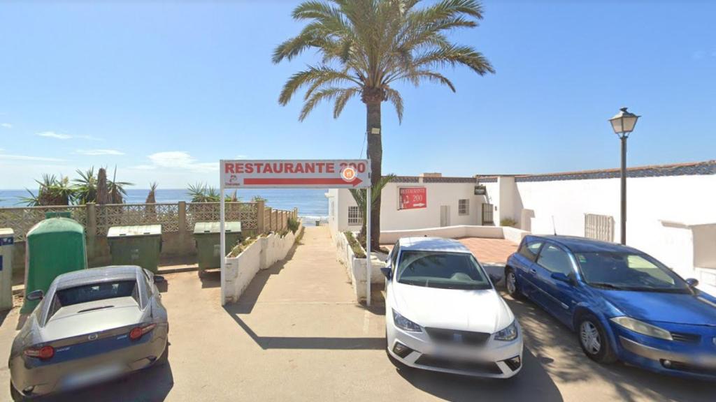 Playa de Marbella en la que se ha hallado el cadáver.
