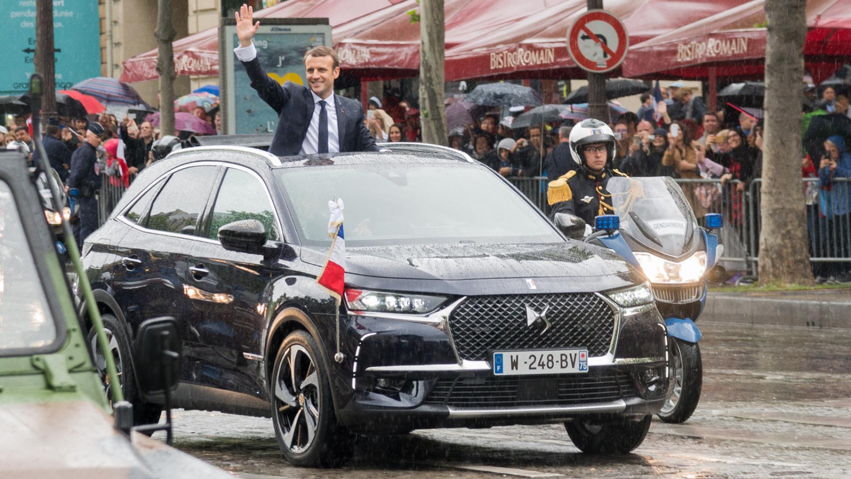 El coche oficial de Pedro Sánchez
