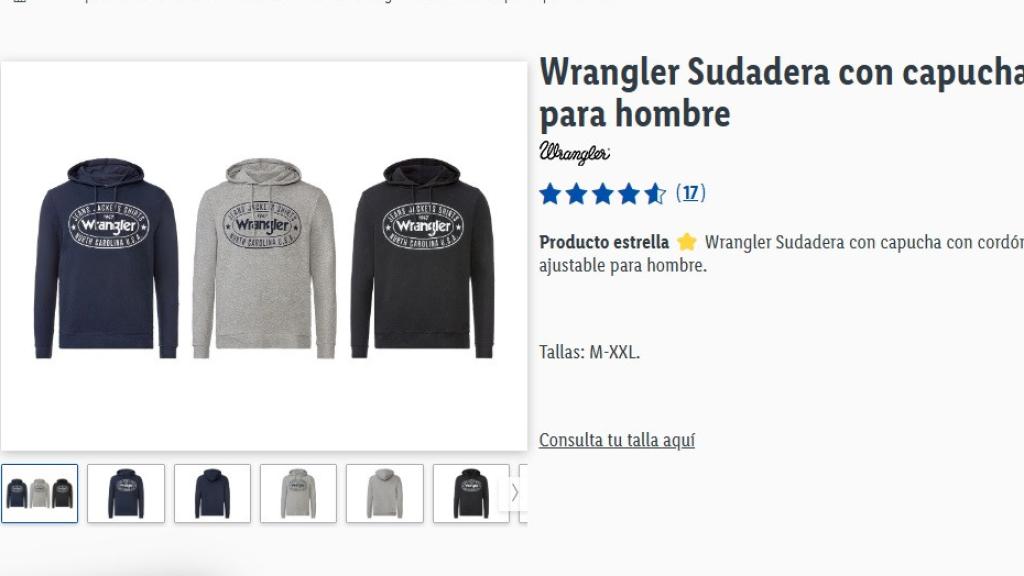 Wrangler sudadera.