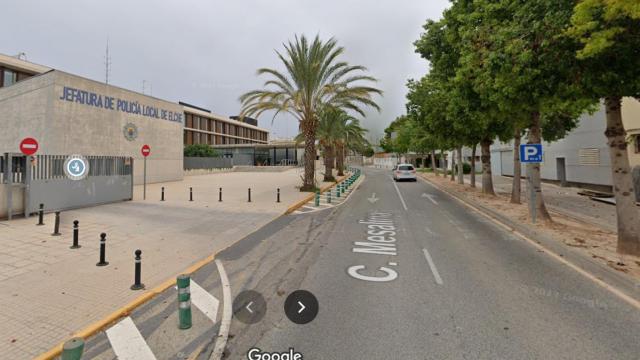 La Jefatura de la Policía Local de Elche.