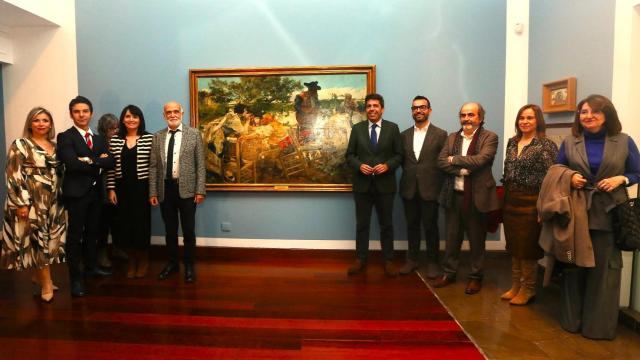 La presentación en el Mubag ante una de las piezas que no se había visto en España, desde hace décadas.