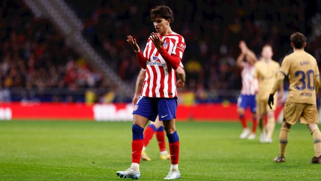 Joao Félix, en el partido del Atlético de Madrid frente al Barcelona.