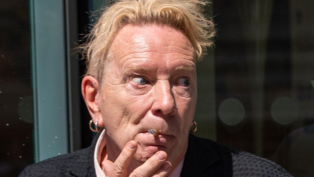 John Lydon en Londres el 21 de julio de 2021. Foto: Dominic Lipinski / PA Wire / dpa