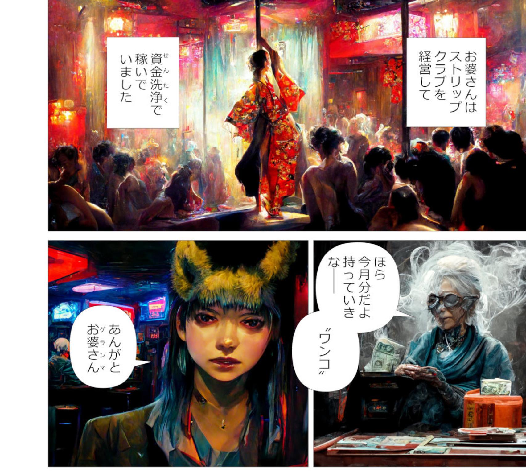 Cyberpunk Momotaro es el primer manga creado con IA que será editado de manera profesional