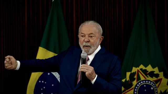 El presidente de Brasil, Lula da Silva.