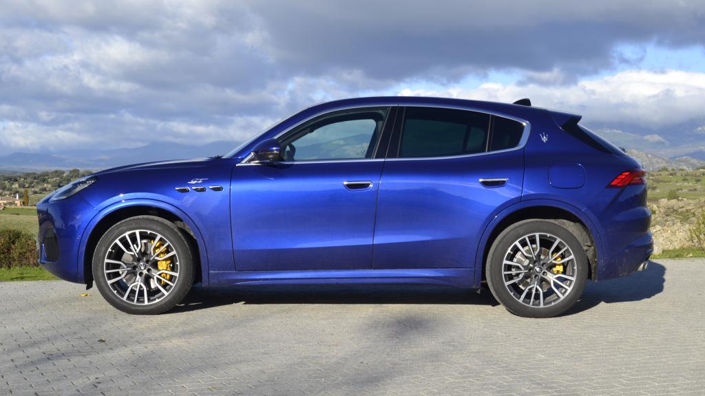 El Maserati Grecale mide 4,84 metros de largo.