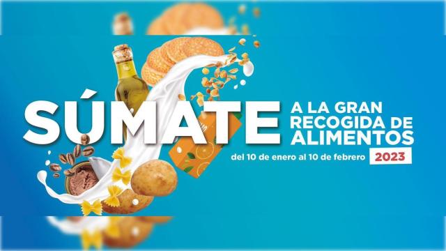 Cartel de la Gran Recogida de Alimentos 2023.