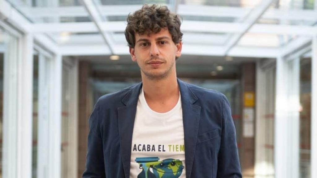 Javier Guardiola en la Asamblea de Madrid.