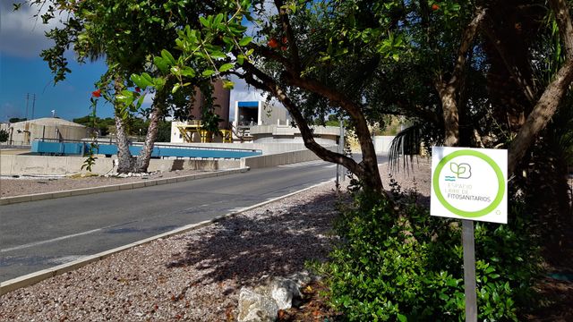 Aguas de Alicante hace balance de su plan estratégico. En la imagen, la EDAR libre de fitosanitarios.