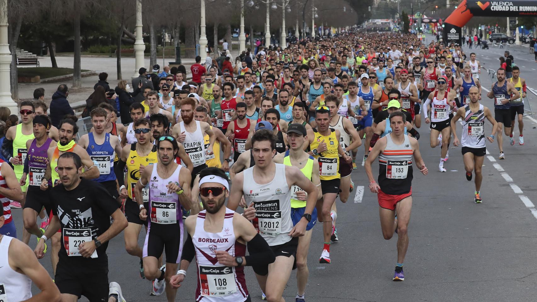 Unos instantes en la anterior edición de 10K Valencia Ibercaja.