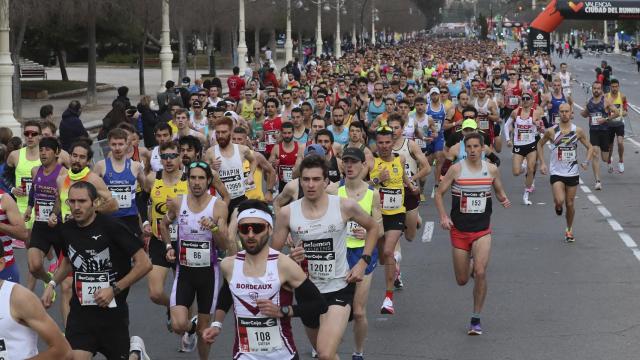Unos instantes en la anterior edición de 10K Valencia Ibercaja.