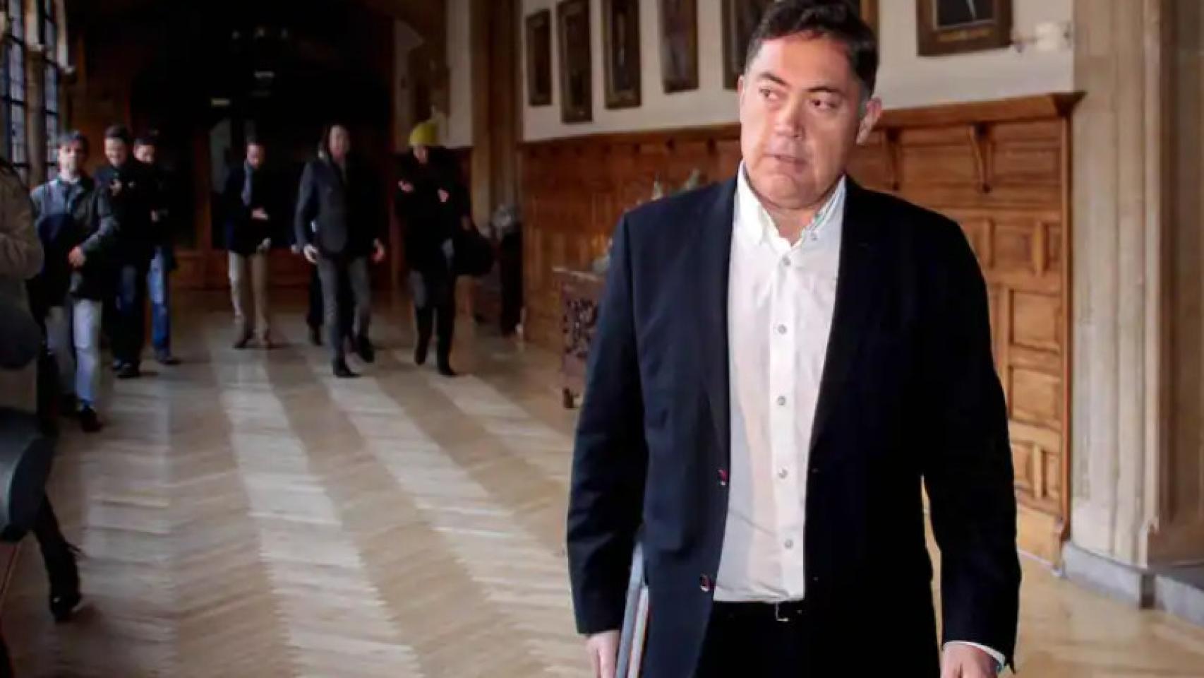 El expresidente de la Diputación de León, Marcos Martínez Barazón, en una imagen de archivo.