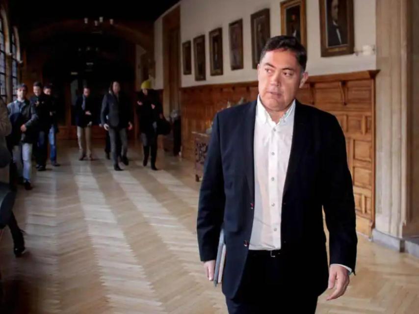 El expresidente de la Diputación de León, Marcos Martínez Barazón, en una imagen de archivo.