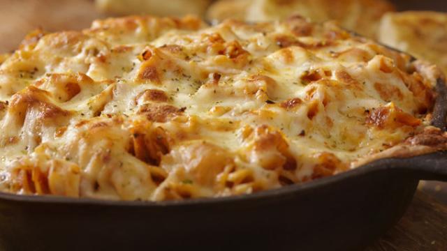 Receta de macarrones con queso en freidora sin aceite.