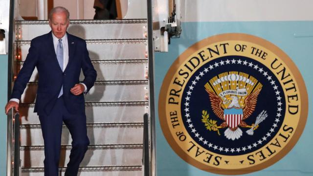 Joe Biden llega a México.
