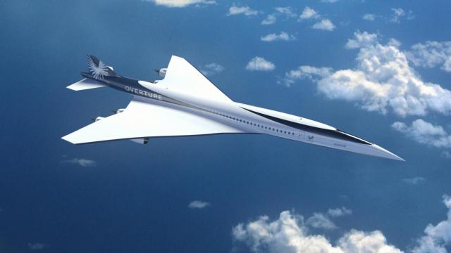 Modelo por ordenador de Boom Overture