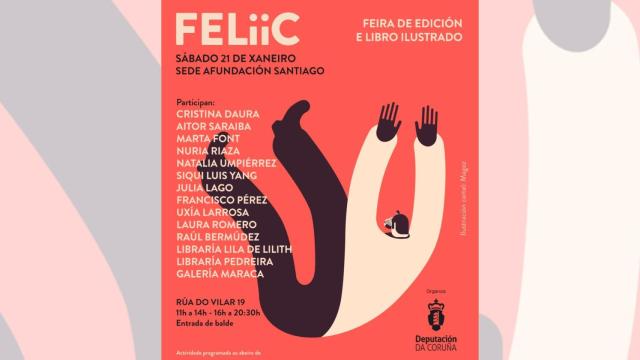 Cartel de la Feira de Edición e Libro Ilustrado.