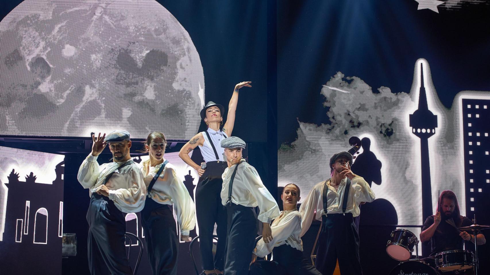 Imagen del musical ‘Cruz de Navajas, El Último Mecano’.