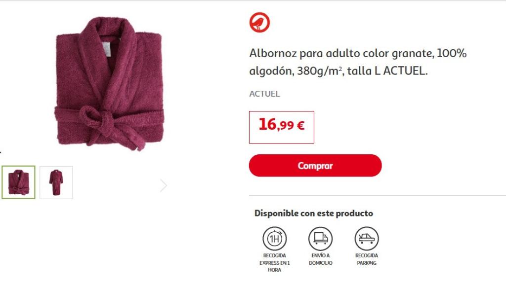 Albornoz adulto.