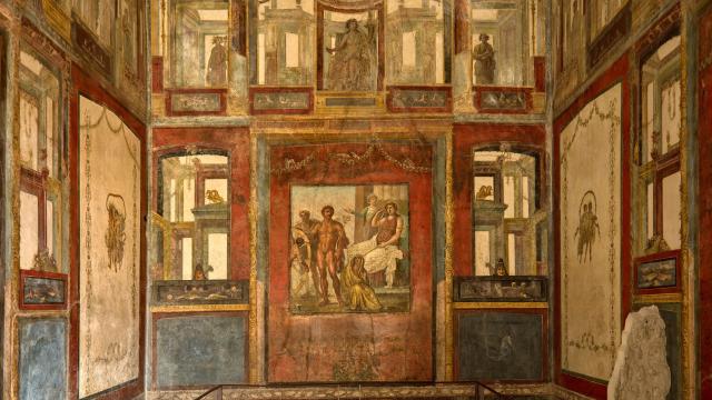 Imagen del interior de la Casa de los Vetti.