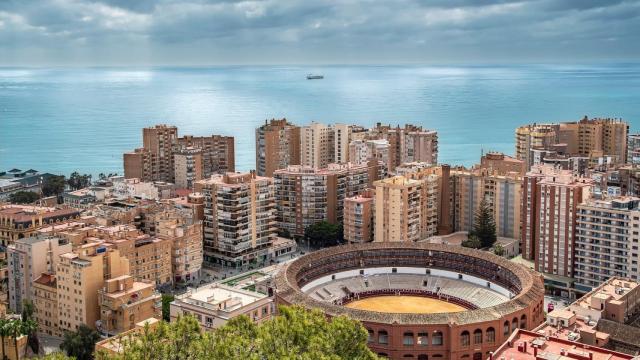 Vista de Málaga.
