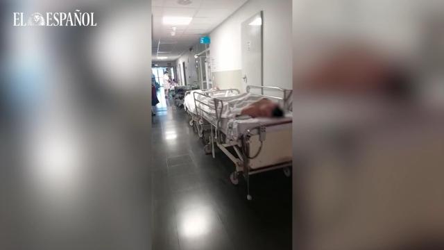 El Hospital de la Paz, colapsado