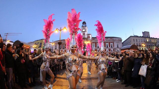 El carnaval de Madrid, en 2021.