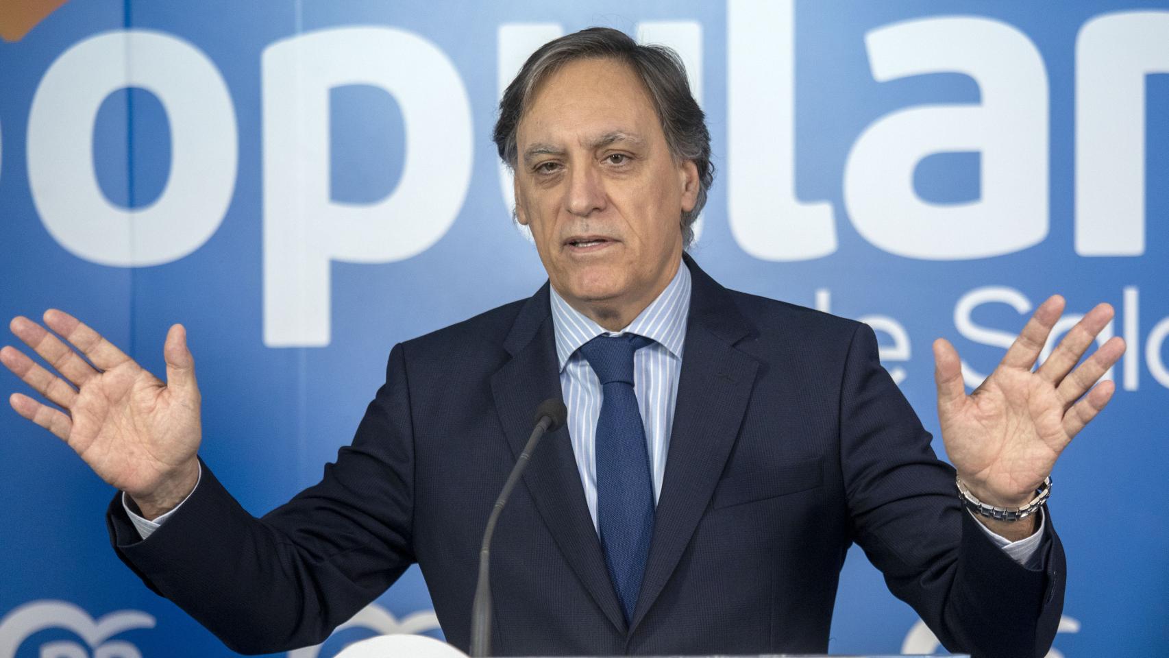 Carlos Garcia Carbayo, candidato del PP a la Alcaldía de Salamanca
