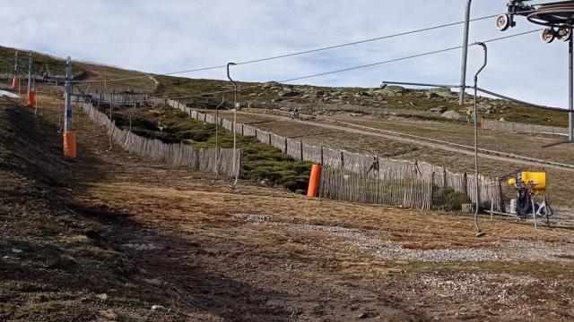 Siatuación actual de la estación de esquí de La Covatilla en Béjar (Salamanca)