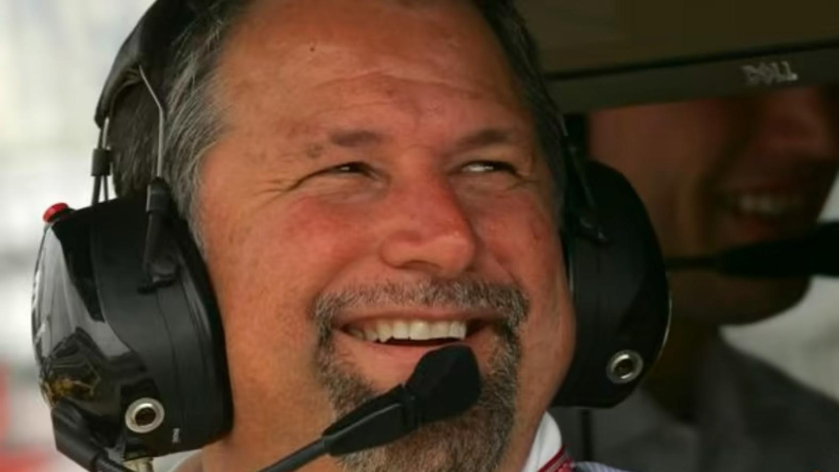 Michael Andretti, en el paddock.