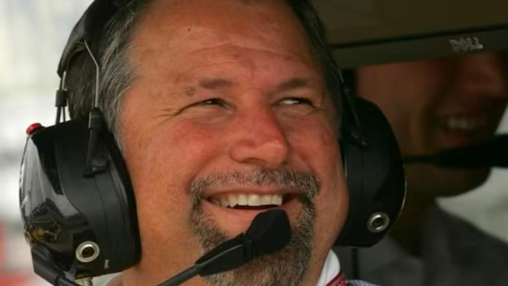 Michael Andretti, en el paddock.