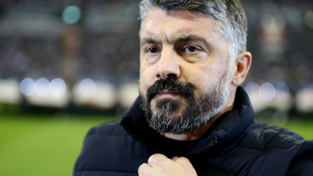 Gennaro Gattuso, durante la semifinal de la Supercopa de España 2023